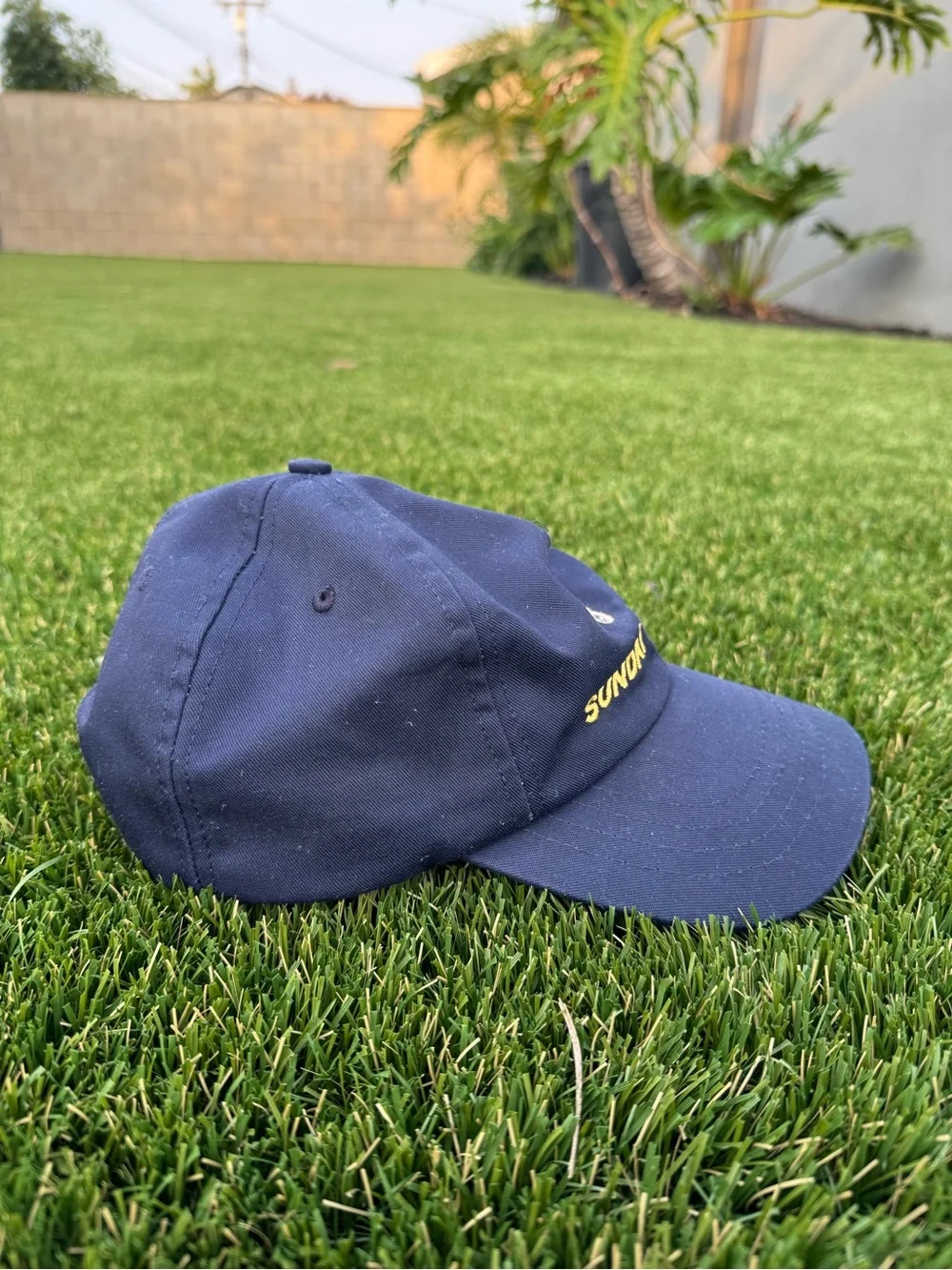 Kanye West Sunday Service Hat Navy Yeezy